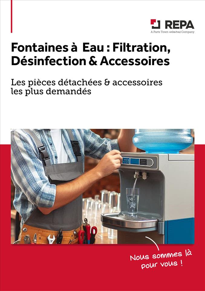 FONTAINES À EAU: FILTRATION ET DÉSINFECTION 06/25