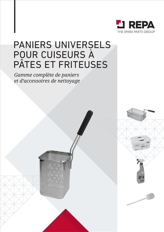 PANIERS POUR CUISEURS À PÂTES ET FRITEUSES 05/2022