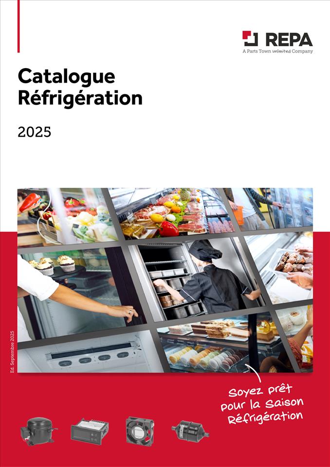 CATALOGUE RÉFRIGÉRATION 09/2025